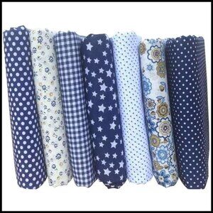 Cotton Fabric Squares DIY Craft Patchwork Quilting Sewing Scrapbooking Projects